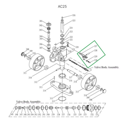 Коромысло спуска для гидравлических тележек AC25 по ценам производителя в Екатеринбурге с доставкой по всей России