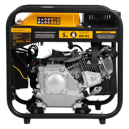 Генератор инверторный GT-3500iF, 3.5 кВт, 230 В, бак 5 л, открытый корпус, ручной старт Denzel по ценам производителя в Екатеринбурге с доставкой по всей России