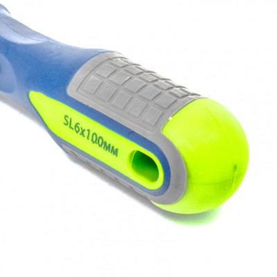 Отвертка, SL6 х 100 мм, CrV, трехкомпонентная рукоятка Сибртех по ценам производителя в Екатеринбурге с доставкой по всей России