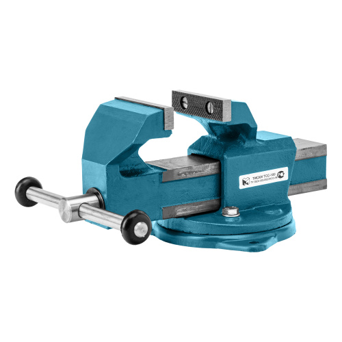 Тиски слесарные, 100 мм, поворотные (Глазов) по ценам производителя в Екатеринбурге с доставкой по всей России