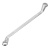Ключ накидной коленчатый, 12 х 13 мм, хромированный Sparta по ценам производителя в Екатеринбурге с доставкой по всей России