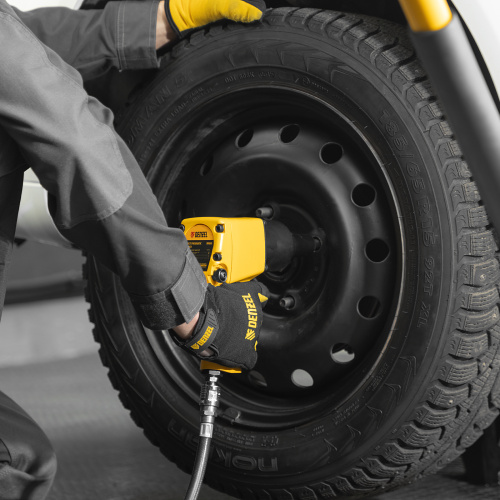 Ударный пневмогайковерт IW860+набор головок, 1/2", 7000 об/мин, 868 Нм Denzel по ценам производителя в Екатеринбурге с доставкой по всей России