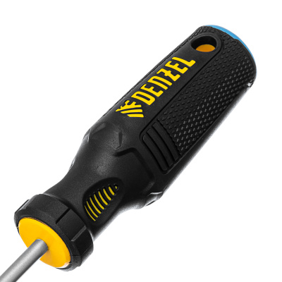 Отвертка, SL5x100 мм, S2, 3к рукоятка Denzel по ценам производителя в Екатеринбурге с доставкой по всей России