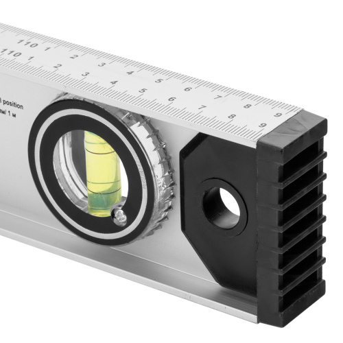 Уровень алюминиевый "Рельс", 1200 мм, 3 глазка (1 поворотный) Matrix по ценам производителя в Екатеринбурге с доставкой по всей России