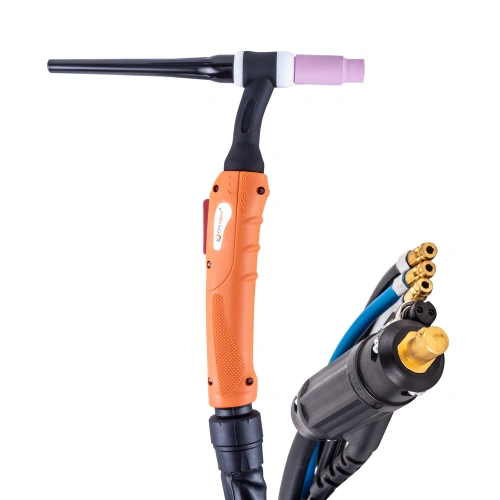 FoxWeld Горелка UnoTIG-18 4м (разъем 35мм2, с кнопкой, ж/охл.) (пр-во FoxWeld/КНР) по ценам производителя в Екатеринбурге с доставкой по всей России