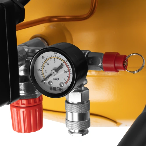 Компрессор воздушный BCV2200/100, ременный привод, 2.2 кВт, 100 литров, 370 л/мин Denzel по ценам производителя в Екатеринбурге с доставкой по всей России