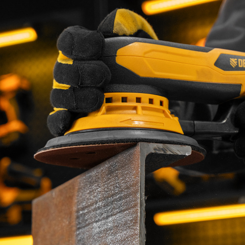 Машина шлифовальная орбитальная бесщет OS-150-BL, 350 Вт, 4000-10000 об/мин Denzel по ценам производителя в Екатеринбурге с доставкой по всей России