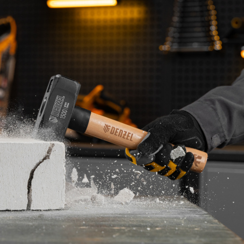 Кувалда, 1500 г, кованая головка, буковая рукоятка Denzel по ценам производителя в Екатеринбурге с доставкой по всей России