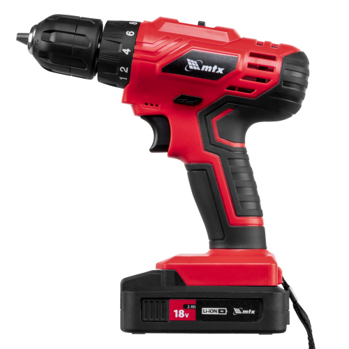 Дрель-шуруповерт аккумуляторная MCDL-18-02, Li-Ion, 18 В, 2 акк. MTX по ценам производителя в Екатеринбурге с доставкой по всей России