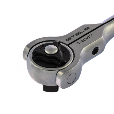 Ключ трещотка 1/2, 72 зуба, с быстрым сбросом, поворотная голова СrV Stels по ценам производителя в Екатеринбурге с доставкой по всей России