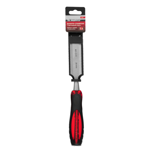 Долото-стамеска "Тигровый глаз", 28 мм, двухкомпонентная обрезиненная рукоятка Matrix по ценам производителя в Екатеринбурге с доставкой по всей России