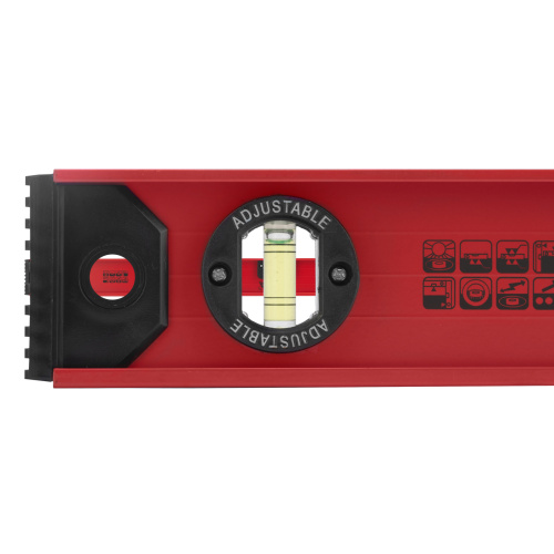 Уровень алюминиевый "Рельс", 800 мм, 3 глазка, усиленный Matrix по ценам производителя в Екатеринбурге с доставкой по всей России