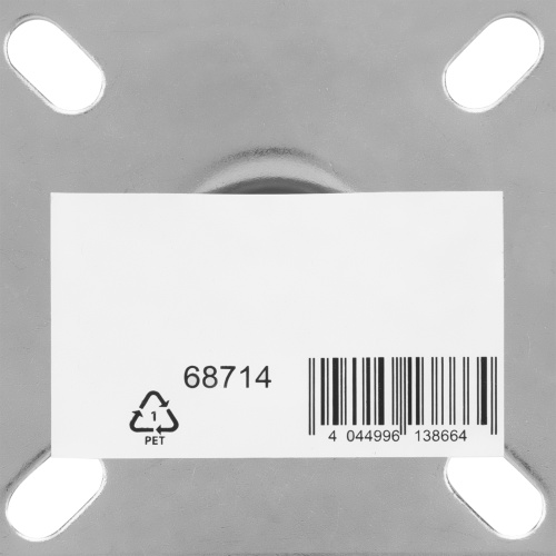 Колесо поворотное D 75 мм, крепление  платформенное Сибртех по ценам производителя в Екатеринбурге с доставкой по всей России