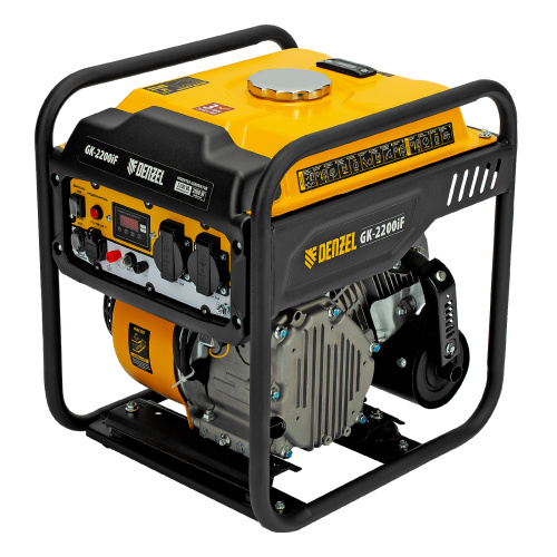 Генератор инверторный GK-2200iF, 2,2 кВт, 230 В, ручной старт DENZEL по ценам производителя в Екатеринбурге с доставкой по всей России