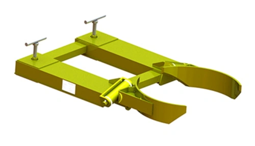 Навеска на вилы для одной металлической бочки NVPBS-1 купить в Москве с доставкой по всей России | ProtosMarket.ru