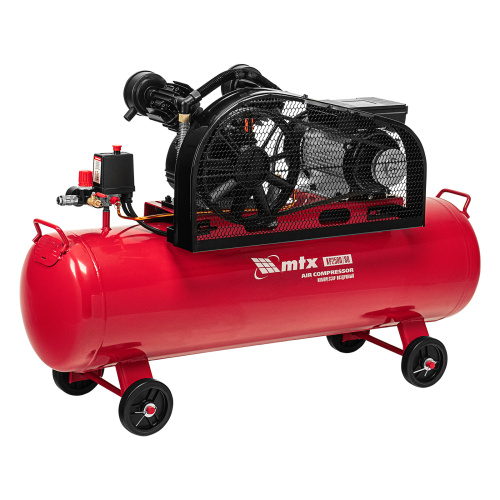 Компрессор воздушный ременный привод КР2500/80, 2,5 кВт, 80 литров, 420 л/мин МТХ по ценам производителя в Екатеринбурге с доставкой по всей России