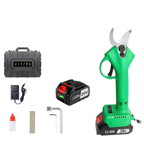 Секатор аккумуляторный ZITREK GreenNer 20 (20В, 2,0Ач Li-ion аккум. 2шт., зу, кейс) по ценам производителя в Екатеринбурге с доставкой по всей России
