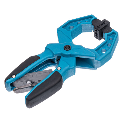 Струбцина клещеобразная 1-1/2, пластиковый корпус, храповой механизм жесткой фиксации, 38 мм Gross по ценам производителя в Екатеринбурге с доставкой по всей России