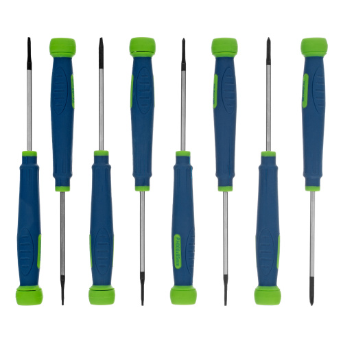 Набор отверток для точных работ универсальный, 8 шт, Crv Сибртех по ценам производителя в Екатеринбурге с доставкой по всей России