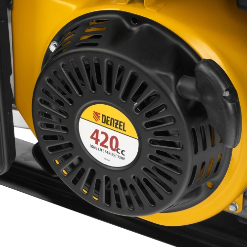 Генератор бензиновый PS 70 EA, 7.0 кВт, 230 В, 25 л, коннектор автоматики, электростартер Denzel по ценам производителя в Екатеринбурге с доставкой по всей России