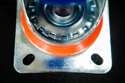 Колесо поворотное резина SRCLb 63 160 мм с тормозом (N) по ценам производителя в Екатеринбурге с доставкой по всей России