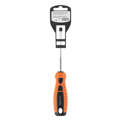 Отвертка "Point", SL6 х 100 мм, CS, двухкомпонентная рукоятка Sparta по ценам производителя в Екатеринбурге с доставкой по всей России