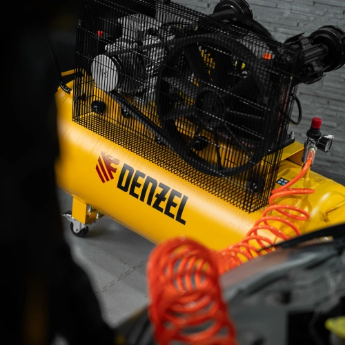 Компрессор воздушный рем. привод BCV 4000-T/200, 4,0 кВт, 200 литров, 690 л/мин Denzel по ценам производителя в Екатеринбурге с доставкой по всей России