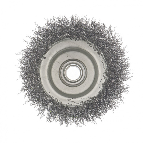 Щетка для УШМ, 100 мм, М14, "чашка", витая проволока Сибртех по ценам производителя в Екатеринбурге с доставкой по всей России