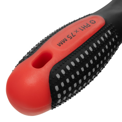 Отвертка Fusion, PH1 х 75 мм, CrV, трехкомпонентная рукоятка "Anti slip" Matrix по ценам производителя в Екатеринбурге с доставкой по всей России