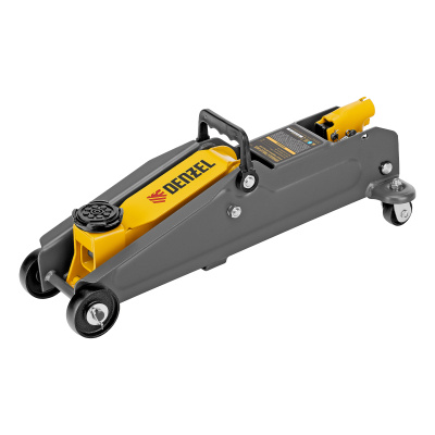 Домкрат гидравлический подкатной, 2 т, 135-385 мм Denzel по ценам производителя в Екатеринбурге с доставкой по всей России