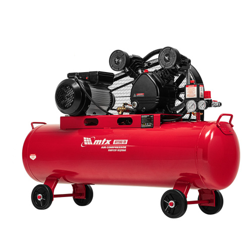 Компрессор воздушный ременный привод КР2500/80, 2,5 кВт, 80 литров, 420 л/мин МТХ по ценам производителя в Екатеринбурге с доставкой по всей России