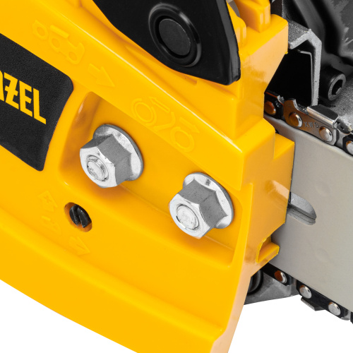 Пила цепная бензиновая DGS-4516, шина 40 см, 45 см3, 3 л.с, шаг 3/8, паз 1.3 мм, 57 звеньев Denzel по ценам производителя в Екатеринбурге с доставкой по всей России