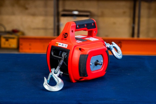 Лебедка под шуруповерт переносная TOR SQ-500 225 кг 12 м по ценам производителя в Екатеринбурге с доставкой по всей России