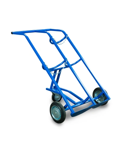 Тележка для баллонов пропан + кислород TOR ТГК-П, 2 баллона (250 резина + 160 поворотное) по ценам производителя в Екатеринбурге с доставкой по всей России