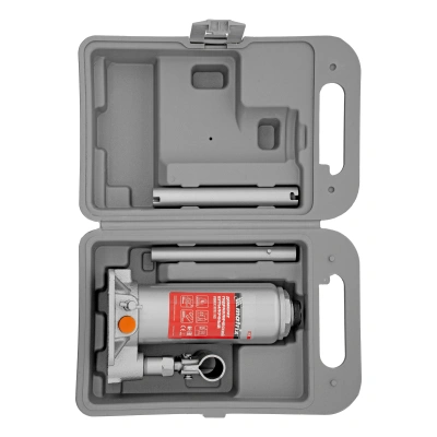 Домкрат гидравлический бутылочный, 4 т, h подъема 194-372 мм, в пластиковом кейсе Matrix купить в Москве с доставкой по всей России | ProtosMarket.ru