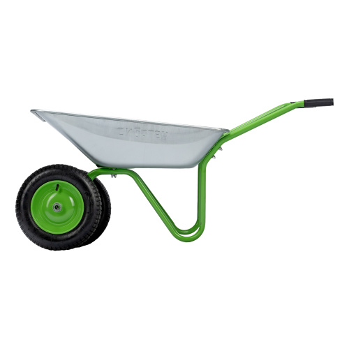 Тачка садовая, 2-х колесная, грузоподъемность 120 кг, объем 65 л Сибртех по ценам производителя в Екатеринбурге с доставкой по всей России