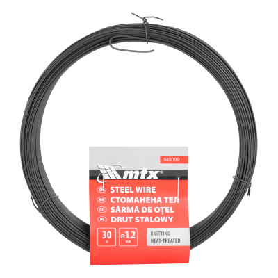 Проволока стальная 30 м, вязальная, термообработанная 1.2 мм Сибртех по ценам производителя в Екатеринбурге с доставкой по всей России