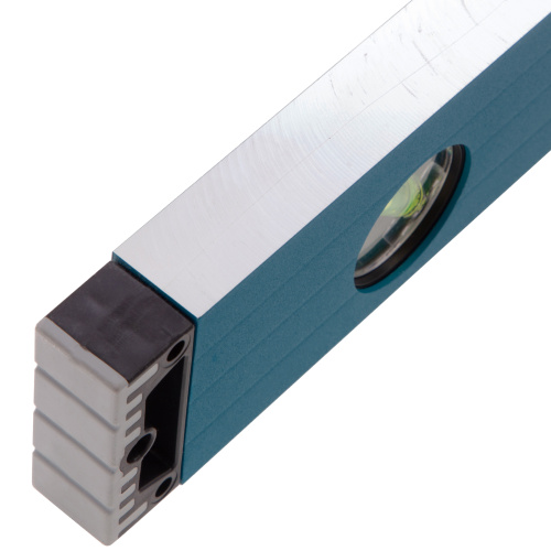 Уровень алюминиевый, 1000 мм, усиленный с ударопрочными заглушками, рукоятки, 3 глазка Gross по ценам производителя в Екатеринбурге с доставкой по всей России