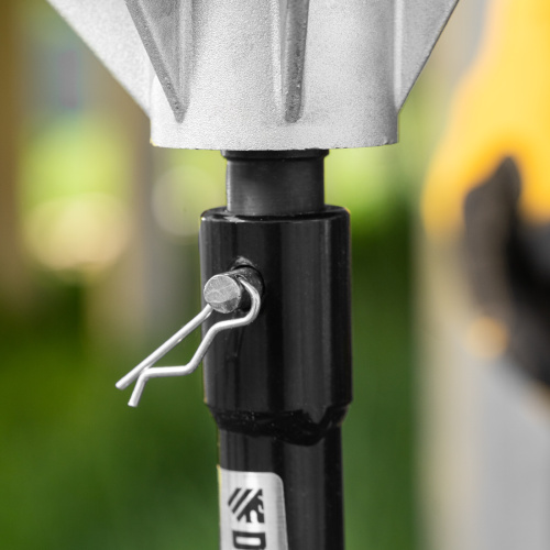 Шнек для грунта ER-80, диаметр 80 мм, длина 800 мм,соединение 20 мм, съемный нож Denzel по ценам производителя в Екатеринбурге с доставкой по всей России