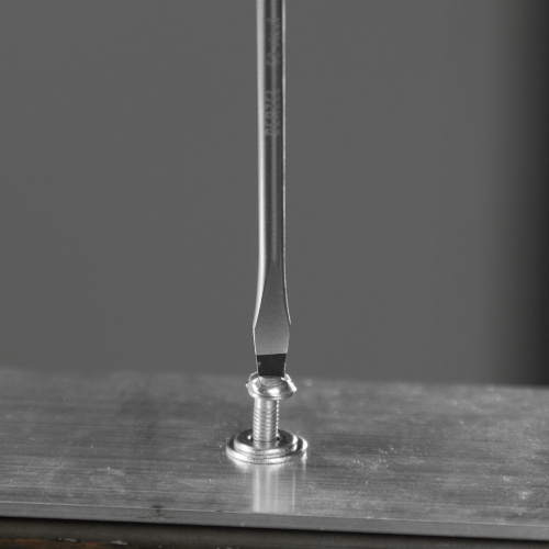 Отвертка, SL3х75 мм, S2, 3к рукоятка Denzel по ценам производителя в Екатеринбурге с доставкой по всей России