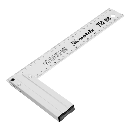 Угольник, 250 мм, алюминиевый, литой Matrix по ценам производителя в Екатеринбурге с доставкой по всей России