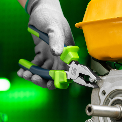 Плоскогубцы комбинированные, 200 мм, двухкомпонентные рукоятки Сибртех по ценам производителя в Екатеринбурге с доставкой по всей России