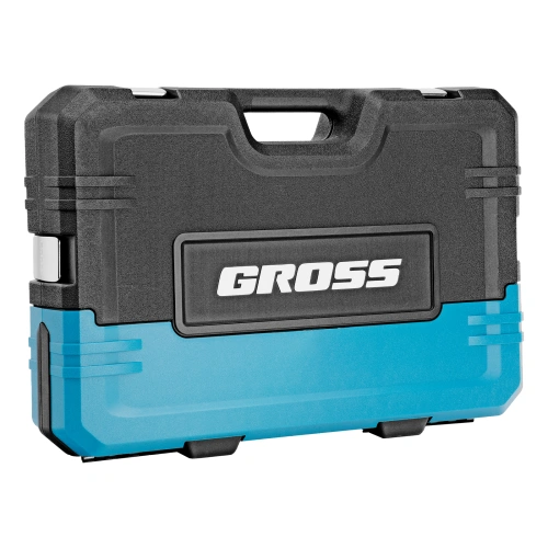 Набор инструментов, 1/2", 3/8", 1/4", CrV, 120 зубьев, 216 предметов Gross по ценам производителя в Екатеринбурге с доставкой по всей России