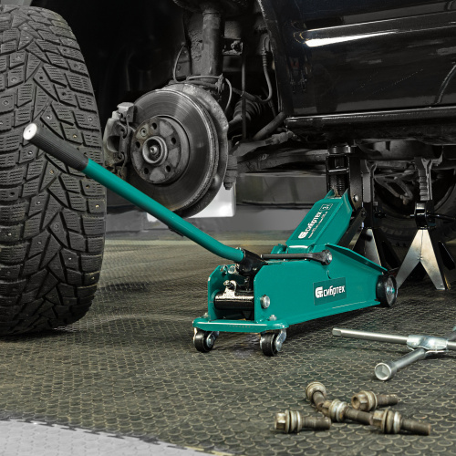 Домкрат гидравлический подкатной, 3 т, 192-532 мм, SUV Сибртех по ценам производителя в Екатеринбурге с доставкой по всей России