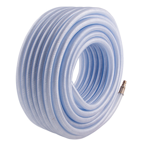 Шланг пневматический ПВХ, 10 x 16 мм, 18 бар, армированный, прозрачный, быстросъемное соединение, 30 м Stels по ценам производителя в Екатеринбурге с доставкой по всей России