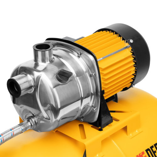 Насосная станция PSL1100X, 1100 Вт, 3600 л/ч, ресивер 50 л, подъем 45 м, нержавейка Denzel по ценам производителя в Екатеринбурге с доставкой по всей России