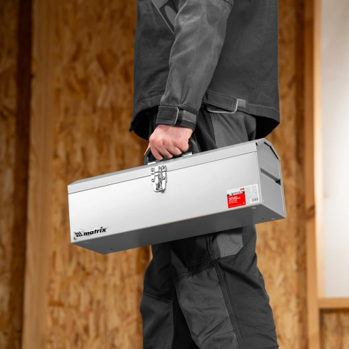 Ящик для инструмента, 484 х 154 х 165 мм, металлический Matrix по ценам производителя в Екатеринбурге с доставкой по всей России