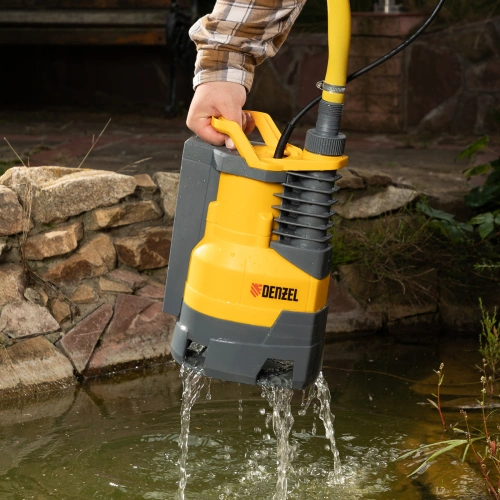 Дренажный насос DPХ450, 450 Вт, подъем 5 м, 9000 л/ч Denzel по ценам производителя в Екатеринбурге с доставкой по всей России