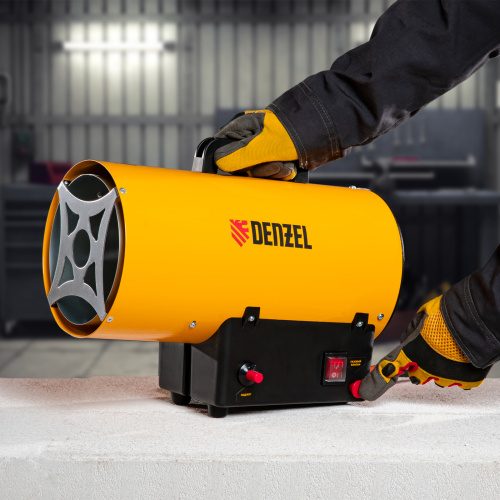 Газовая тепловая пушка GHG-10, 10 кВт, 300 м3/ч, пропан-бутан Denzel по ценам производителя в Екатеринбурге с доставкой по всей России