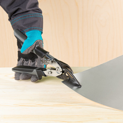 Ножницы по металлу "Piranha", усиленные, 255 мм, прямой и левый рез, сталь СrMo, двухкомпонентные рукоятки Gross по ценам производителя в Екатеринбурге с доставкой по всей России